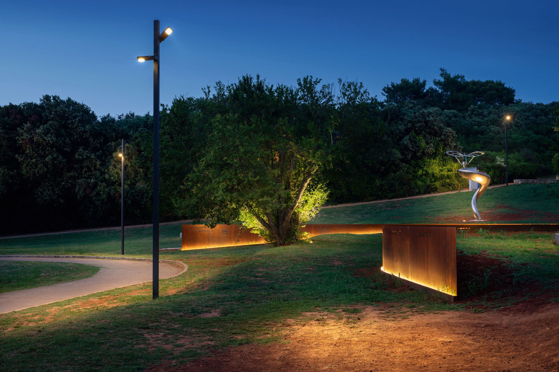 Verudela Art Park (HR) - Project - Delta Light