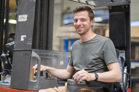 Magazijnmedewerker met reachtruckattest (tijdelijk)