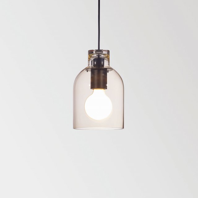 MANTELLO GLASS L1523 E27 AMBER